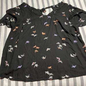 Flowy crane top